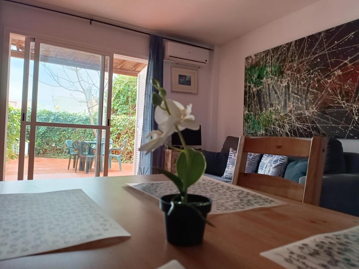 Casa Baja Naturista Con Patio En Primera Linea De Playa Con Piscina Comunitaria! L'Île-Rousse Dış mekan fotoğraf